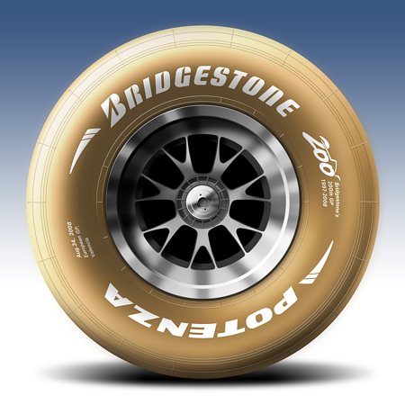 Bridgestone Potenza - złota opona