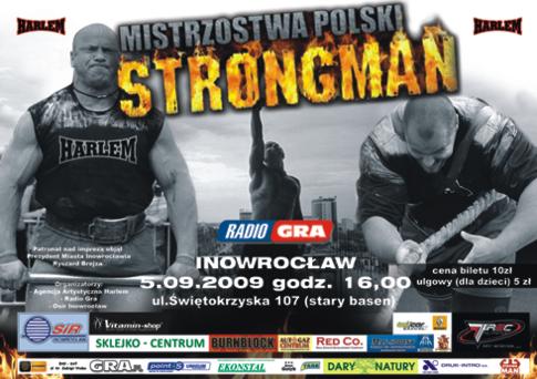 Zawody Strongman w Inowrocławiu (sponsor UNIGUM)