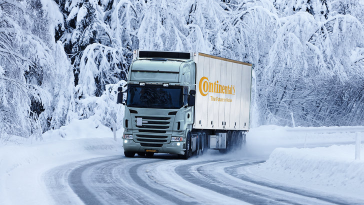 Continental poleca opony na zimę dla ciężarówek i autobusów