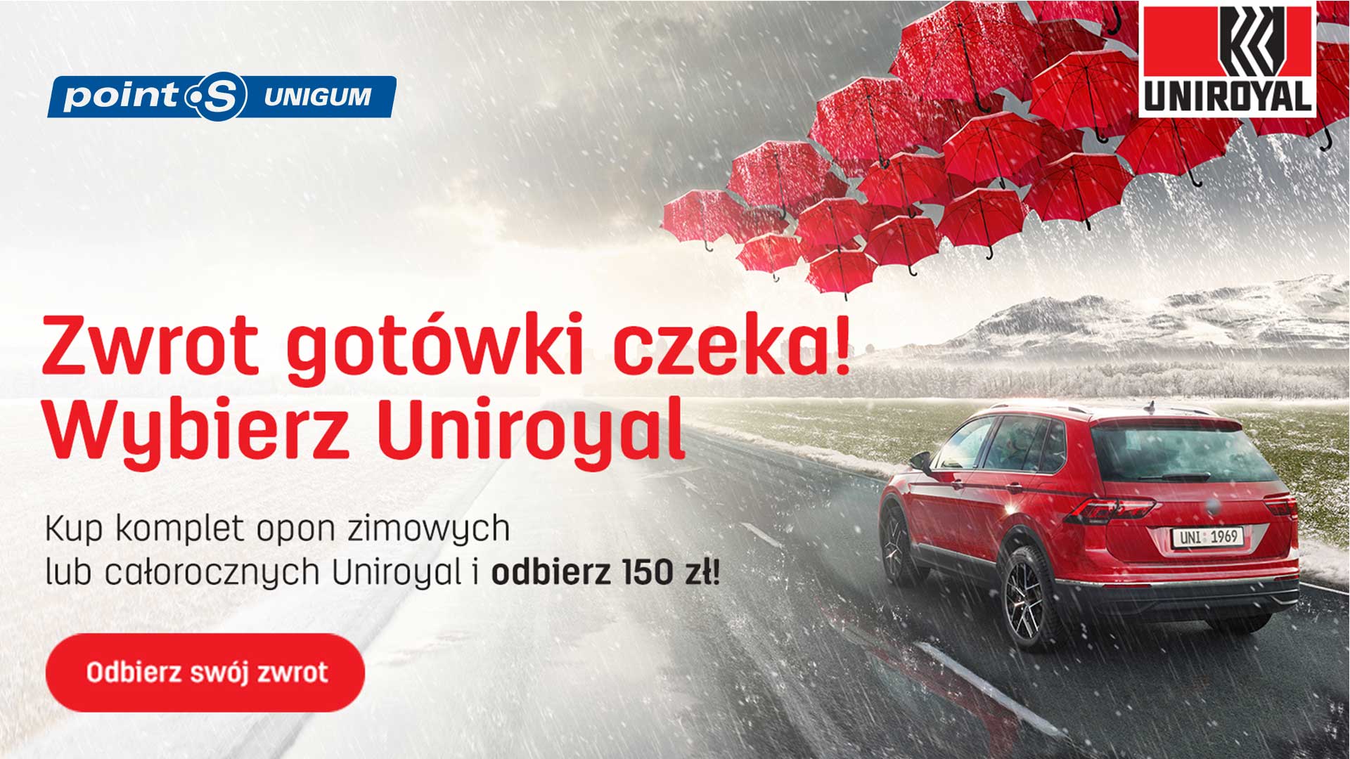 Zwrot gotówki czeka! Wybierz Uniroyal